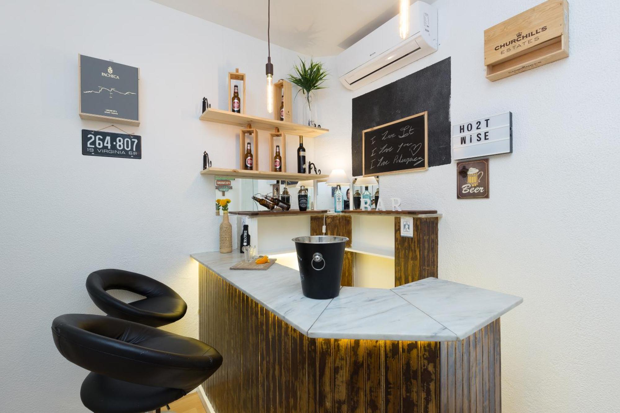 Host Wise - Large Flat W Terrace - Ace Location At Aliados Apartment Porto Cameră foto